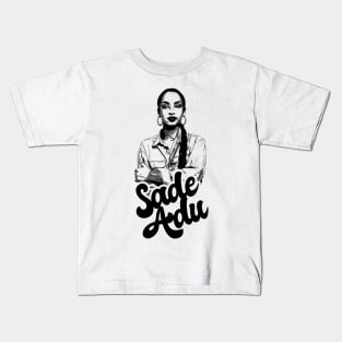 Sade Adu 80s style classic Kids T-Shirt